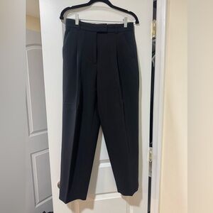 Abercrombie & Fitch Classic Pleated Ankle Trousers
